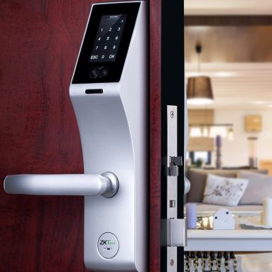 New Concept Face Recognition and Touchscreen Keyless Biometric Smart Door lock