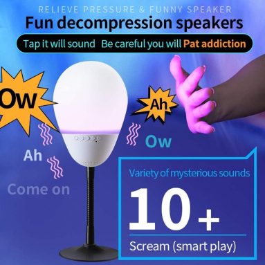 New Stress-Relief Music Light Smart Life Creative Funny Speaker