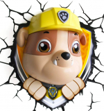 Nickelodeon Paw Patrol Rubble 3D Deco Light