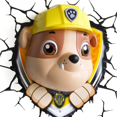 Nickelodeon Paw Patrol Rubble 3D Deco Light