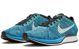 Nike Flyknit Racer Blue Glow/White Unisex Men’s Running Shoes