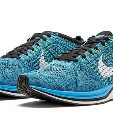 Nike Flyknit Racer Blue Glow/White Unisex Men’s Running Shoes