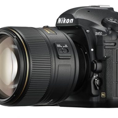 Nikon D850 FX-format Digital SLR Camera Body w/ AF-S NIKKOR 105mm f/1.4E ED Lens