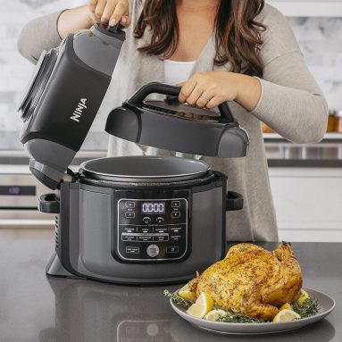 Cyber Monday: Ninja OP401 Foodi 8-Quart Pressure, Steamer, Air Fryer All-in-One Multi-Cooker