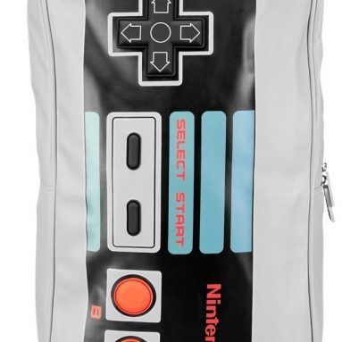 Nintendo NES Controller Grey Backpack