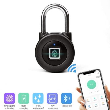 Nokelock Fingerprint Padlock Smart Bluetooth Security Lock