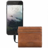 Nomad Slim Horween Leather Charging Wallet for iPhone