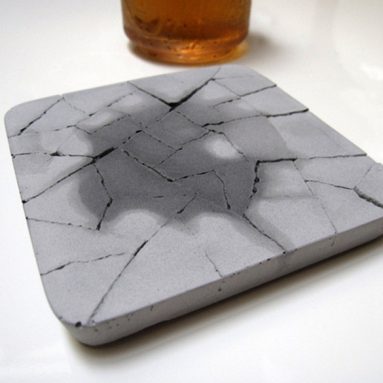Non-toxic Recycled Materials Water Absorbent Coaster