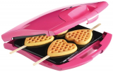 Nonstick Waffle Maker Makes 4 Heart Waffles