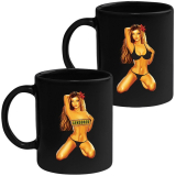 Nude Girl Hot Cold Mug