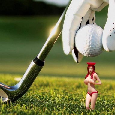 O’Rinn Golf Perky Tees Pin-up Girl Golf Tee