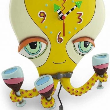 Octopus Pendulum Wall Clock