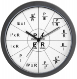Ohm’s Law Wall Clock