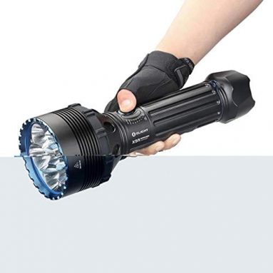 Olight X9R Marauder 25000 Lumen Six Cree XHP70.2 LED Super Bright Rechargeable Flashlight