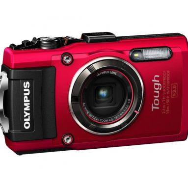 Olympus TG-4 16 MP Waterproof Digital Camera with 3-Inch LCD