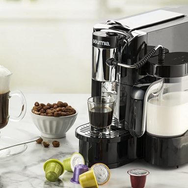 One Touch Automatic Espresso Cappuccino & Latte Maker Coffee Machine