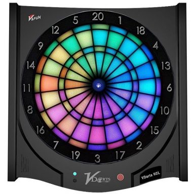 Online Electronic Dartboard with LED Light