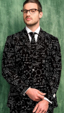 OppoSuits Classy Printed Men’s Suit