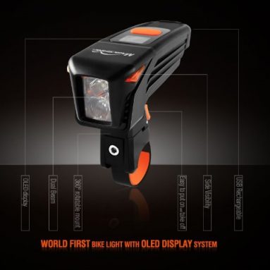 Optical Display LED 600 LumensUSB Rechargeable