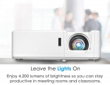 Optoma Short Throw Full HD Professional Laser Projector