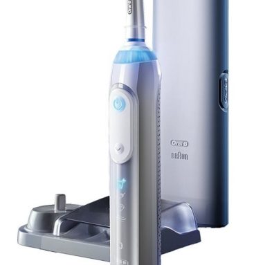 Oral-B Pro 6000 SmartSeries Electronic Power Rechargeable Battery Electric Toothbrush with Bluetooth Connectivity Powered