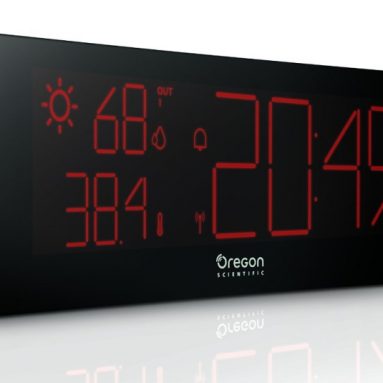 Oregon Scientific PRYSMA Chrome Weather Station