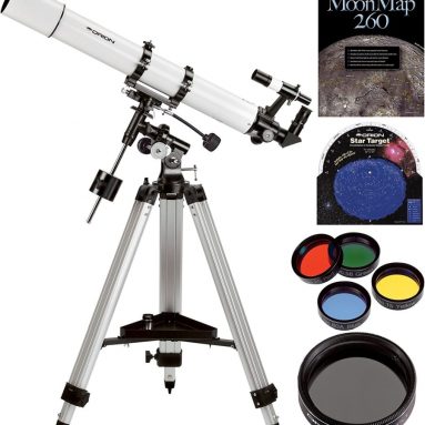 Orion AstroView 90mm EQ Refractor Telescope Kit