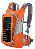 Outdoor Portable Solar Backpack with 4000mah Sunpower and 6V7W Soalr Panel