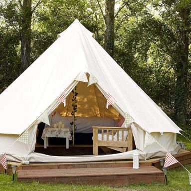 Outdoor Waterproof Luxury Glamping Bell Tents