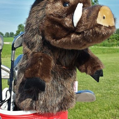 Over-Sized Pumbaa Wild Boar Hog Pig Golf Club Head Cover