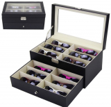 Oversized Glasses Display Case Organizer Storage Box