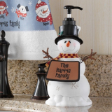 Snowman Lotion Dispenser
