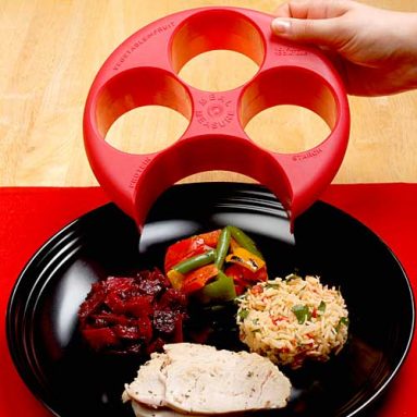 PORTION CONTROL PLATE
