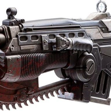 PDP Gears of War 4 Prop Replica Customized Lancer
