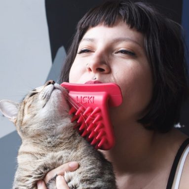 PDX Pet Design Licki Your Cat Brush