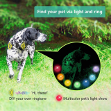 Real-Time Tracking Collar Device, APP Control for Dogs and Pets Activity Monitor