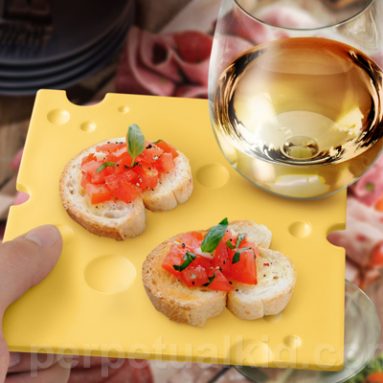 SWISS DISH APPETIZER PLATES