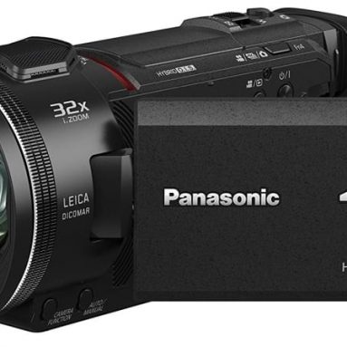 Panasonic 4K UHD Camcorder with Twin & Multi-Cam Capture