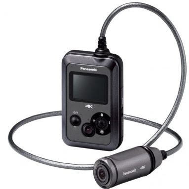Panasonic Point-of-View Wearable 4K Camcorder with 3-Inch LCD