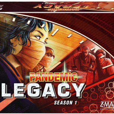 Pandemic Legacy Red Board Game