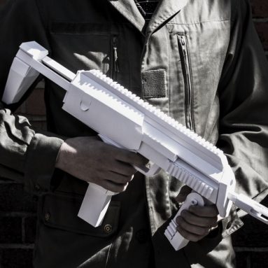 Paper Submachine Gun