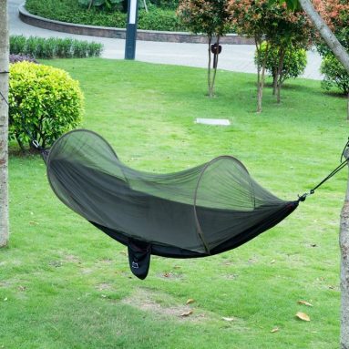 Parachute Fabric Hammock with Mosquito Net Cover
