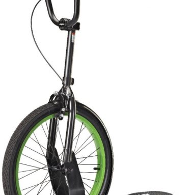 Patented Rear-Steering Scooter