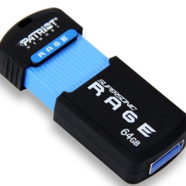 Patriot Supersonic Rage XT 64GB USB 3.0 Flash Drive
