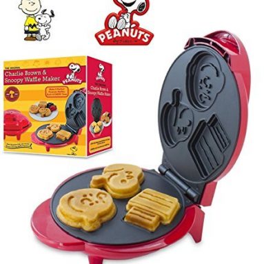 Peanuts Snoopy and Charlie Brown Character Waffle Maker