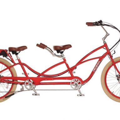 Pedego Tandem Red