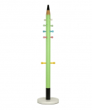 Pencil Kids Coat Rack Tree with Marble Base