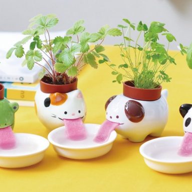 Peropon Drinking Animal Planter