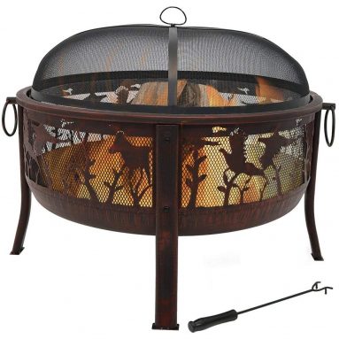 Pheasant Hunting Fire Pit