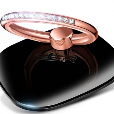 Phone Ring Stand with Swarovski Crystals